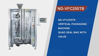 NEWIDEA PACK ND-VFC250TB QUAD SEAL BAG PACKAGING MACHINE OVERVIEW