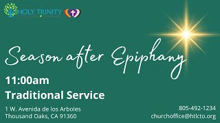 Third Sunday after Epiphany - Traditional Service