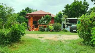 บ้านสวน🏡บรรยากาศดีพื้นที่เยอะ🌴มีสระน้ำ🌾วิวทุ่งนาด้านหน้า