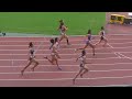 第６６回全日本実業団対抗陸上競技選手権　女子１００ｍ決勝　【世古　和　市川華菜　 和田麻希】