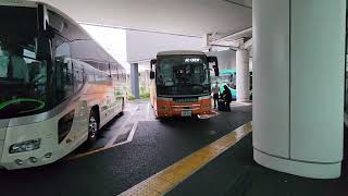 羽田空港の観光バス駐車場(第3ターミナル)