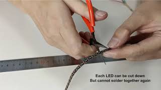 4mm Width Tiny Addressable LED Strip