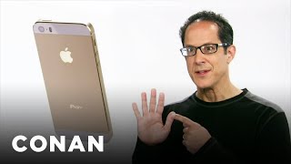 Presenting The Gold iPhone 5s | CONAN on TBS