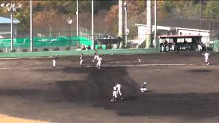 八尾BCvs桃山学院大学　5回裏　2014-1130