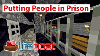 Making a Prison on Lifeboat Survival Mode