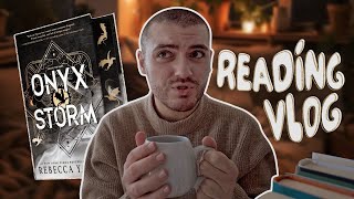 onyx storm reading vlog 🐉🌪️⚡️🖤 | reactions, questions \u0026 theories for the next book *SPOILERS*