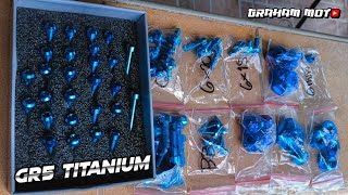 Gr5 Titanium bolts | Graham MOTO!