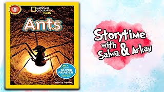 Ants by Melissa Stewart (National Geographic Kids)  | Educational Books | Guided Reading Level M