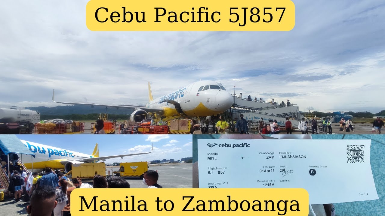 Cebu Pacific 5j857 A320 Sharklet Rp C3275 Manila To Zamboanga Youtube