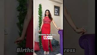 Myntra Birthday Party Dress #birthdaydress #myntrahaul #dress #birthdayoutfit #shorts #fyp #viral