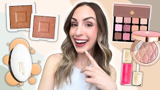 NEW SPRING MAKEUP! 😍 Reviewing the hottest new releases | RMS Bronzers, Charlott