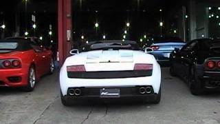 ①Lamborghini Gallardo LP560-4  Exhaust sound マフラー音 (Kreissieg)