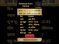 aaj ka panchang 24 december 2024 aaj ka shubh muhurt tuesday 2024 acharya arun verma panchang