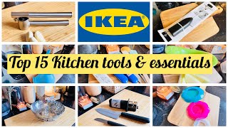 IKEA Top 15 Kitchen tools & Essentials IKEA Kitchen Organisation,IKEA knife,IKEA Haul, IKEA Kitchen