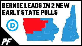 Bernie Sanders Leading in Iowa & New Hampshire 2020 Democratic Polls - Pete Buttigieg Surging