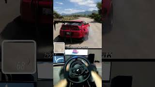 Drag Race TOYOTA SUPRA MK4 | Forza Horizon 5 #steeringwheel #short #toyotasupramk4