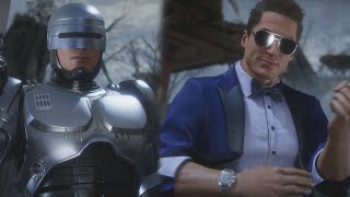 Johnny Is Obsessed With RoboCop Being As the Singer In His Movie - Mortal Kombat 11