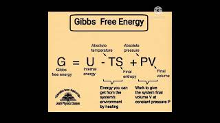 Gibbs Free Energy...#shorts ....