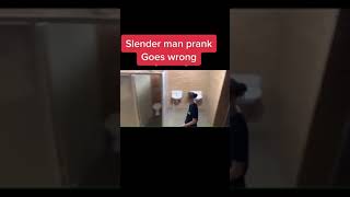 Slender Man Prank 😲 #shorts #scary