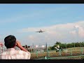 aircraft landing scene　大阪国際空港飛行機着陸シーン　nikon d3s eizosuisen