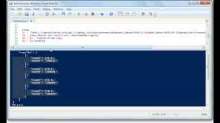 Powershell: How To Obtain and Convert JSON Data