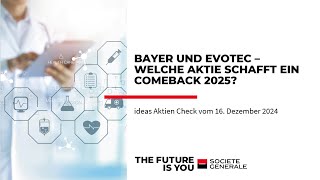 Bayer und Evotec – Welche Aktie schafft ein Comeback 2025?