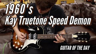 1960's Kay Truetone Speed Demon | Guitar of the Day