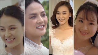 Tổng hợp dàn mỹ nhân phim truyền hình Việt diện váy cưới đẹp đến mê hồn | Câu chuyện tình yêu |