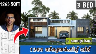 22 ലക്ഷം ബഡ്ജറ്റിൽ നിർമിക്കുന്ന വീട് | kerala budget house plan | Haneed Anugrahas #trending