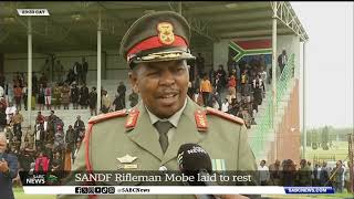 Rifleman Mobe laid to rest in Botshabelo