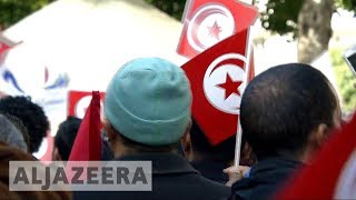 🇹🇳 Tunisians march to remember 2011 and protest conditions