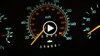 LED gauge lights..How to convert Mercedes R129 SL ,w124 dash gauge lighting to LED