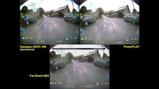 ImmersionRC PowerPLAY DVR vs FatShark vs Canopus ADVC-100