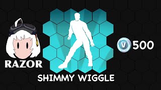 SHIMMY WIGGLE | Fortnite Emote | Using Razor from Battle Breakers