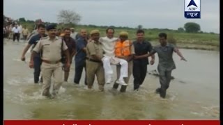 Shivraj Singh Chouhan's flood survey pictures ridiculed, BJP backs CM