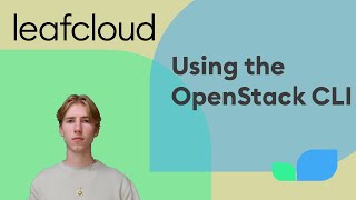Using the OpenStack CLI - Leafcloud