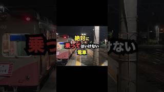 #shorts 【絶対に乗るな】異界に繋がる電車の雑学 #雑学 #都市伝説 #フィクション