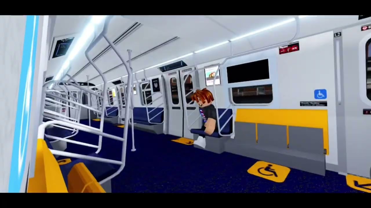 PTA Subway Roblox : R211A Admin Train In The 5th Av Lines E / B Express ...