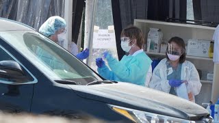Coronavirus: US experiments with drive-through testing | AFP