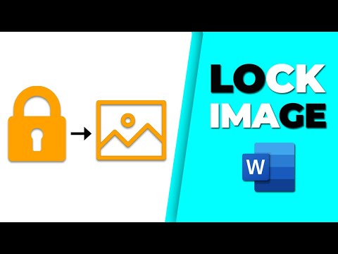 How to lock a image in a Word document