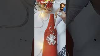 #shorts #shortyoutubevideo #diy #bottleart /Reuse Bottle/How To Paint #neelamcreativemom