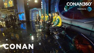 CONAN360°: The "Silicon Valley" Cast Enter #ConanCon | CONAN on TBS