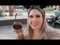 just opened awesome new food options in downtown disney valentine s merch 💗 disneyland vlog 2025