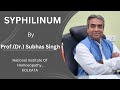 SYPHILINUM - a discussion of Homoeopathic symptomatology and its usage.