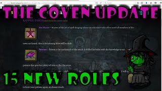 The Coven Update | 15 New Roles Coming to Town of Salem In New Update