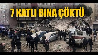 Kartal'da 7 katlı bina çöktü