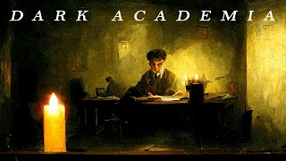 you are studying late at night and feel like giving up - dark academia playlist