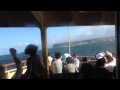 Manly Ferry crossing Sydney Heads in Big Seas