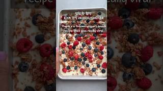 해외에서 난리 났었던 요거트 간식 레시피 후기!! 너무 쉬움 Yogurt Bark  #yogurtbark #요거트바크 @Feelgoodfoodie