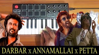 Darbar x Annamalai x Petta | Mass Bgm Mix By Raj Bharath | Rajinikanth | Deva | Anirudh